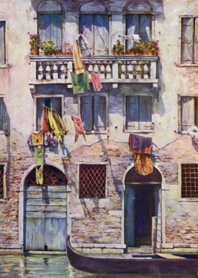 The Weekly Wash by Mortimer Ludington Menpes